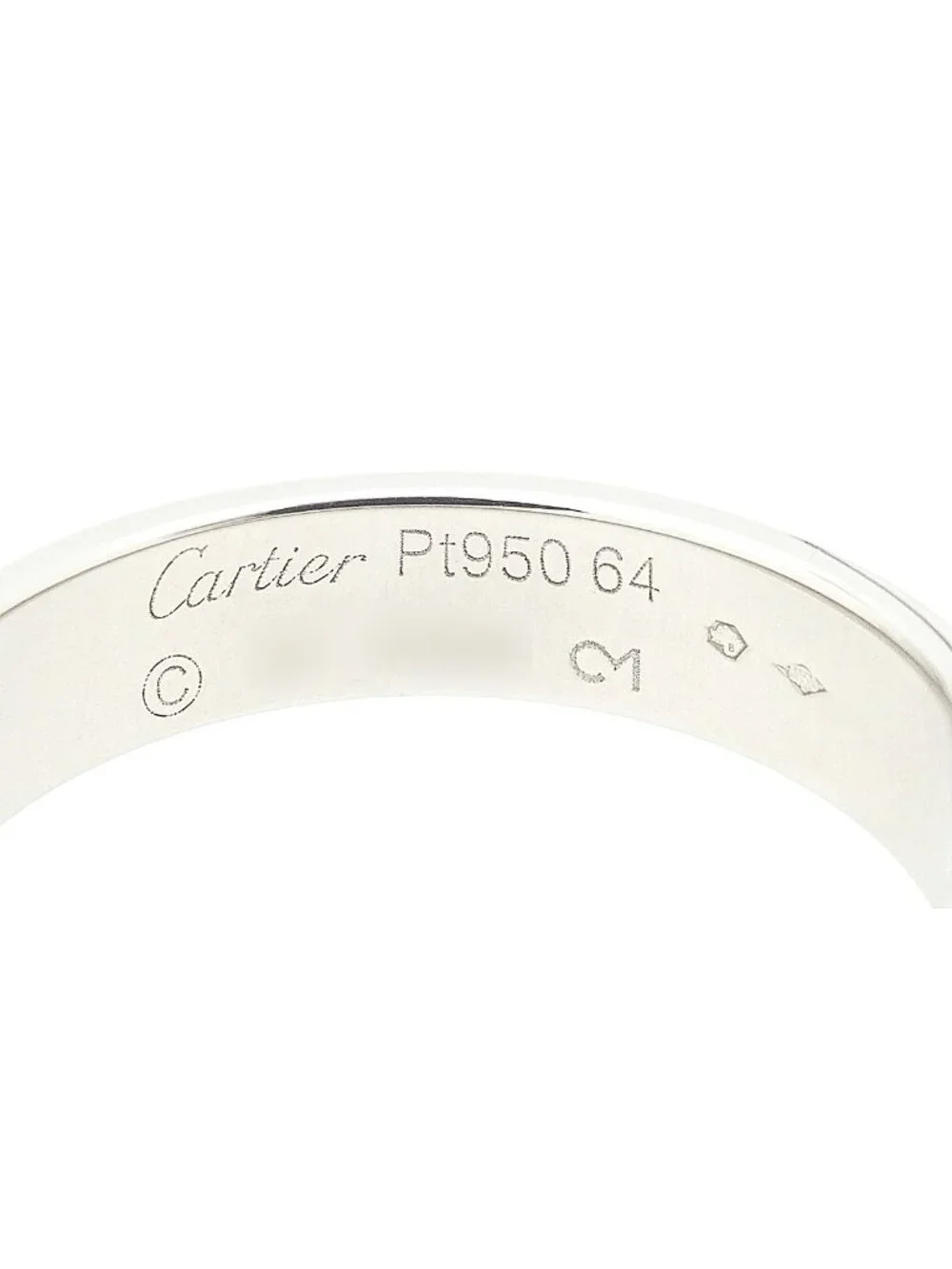 Cartier Love Ring Platinum Classic